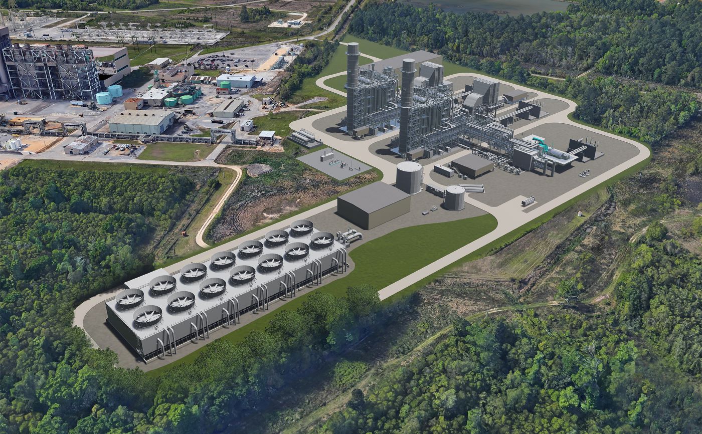 Orange County Advanced Power Station rendition